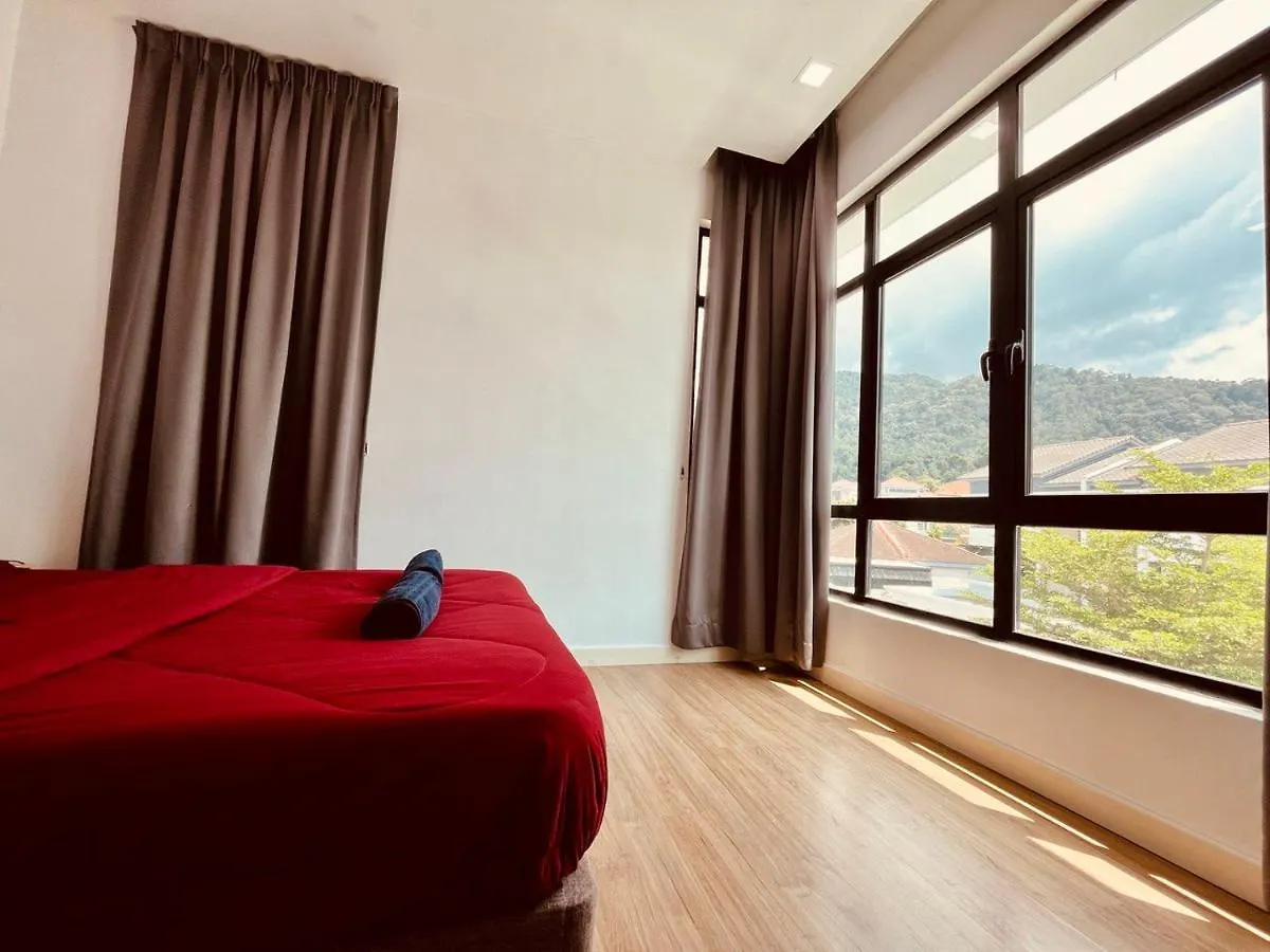 Cozy Family Escape By Stayco - Pool, Ktv, Outdoor Cinema & Jacuzzi - Just 2 Mins To Beach Batu Feringgi Βίλα